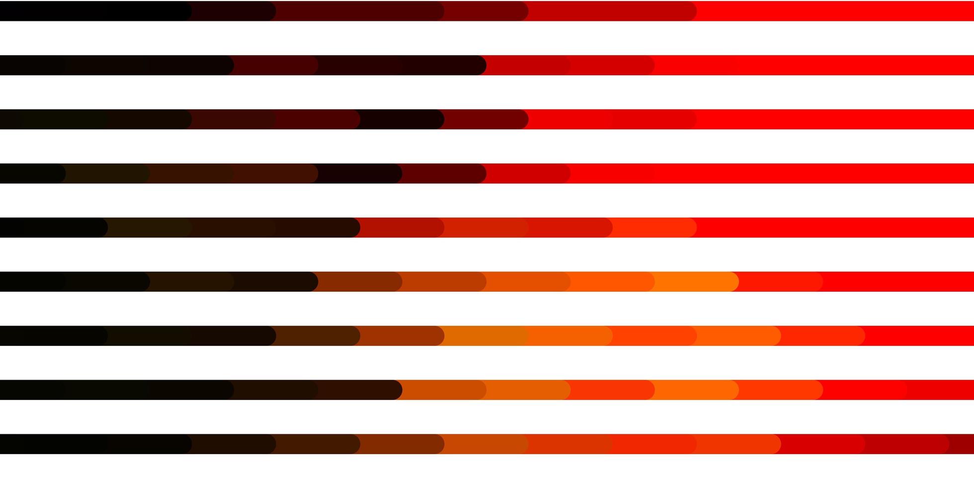 modello vettoriale arancione scuro con linee.