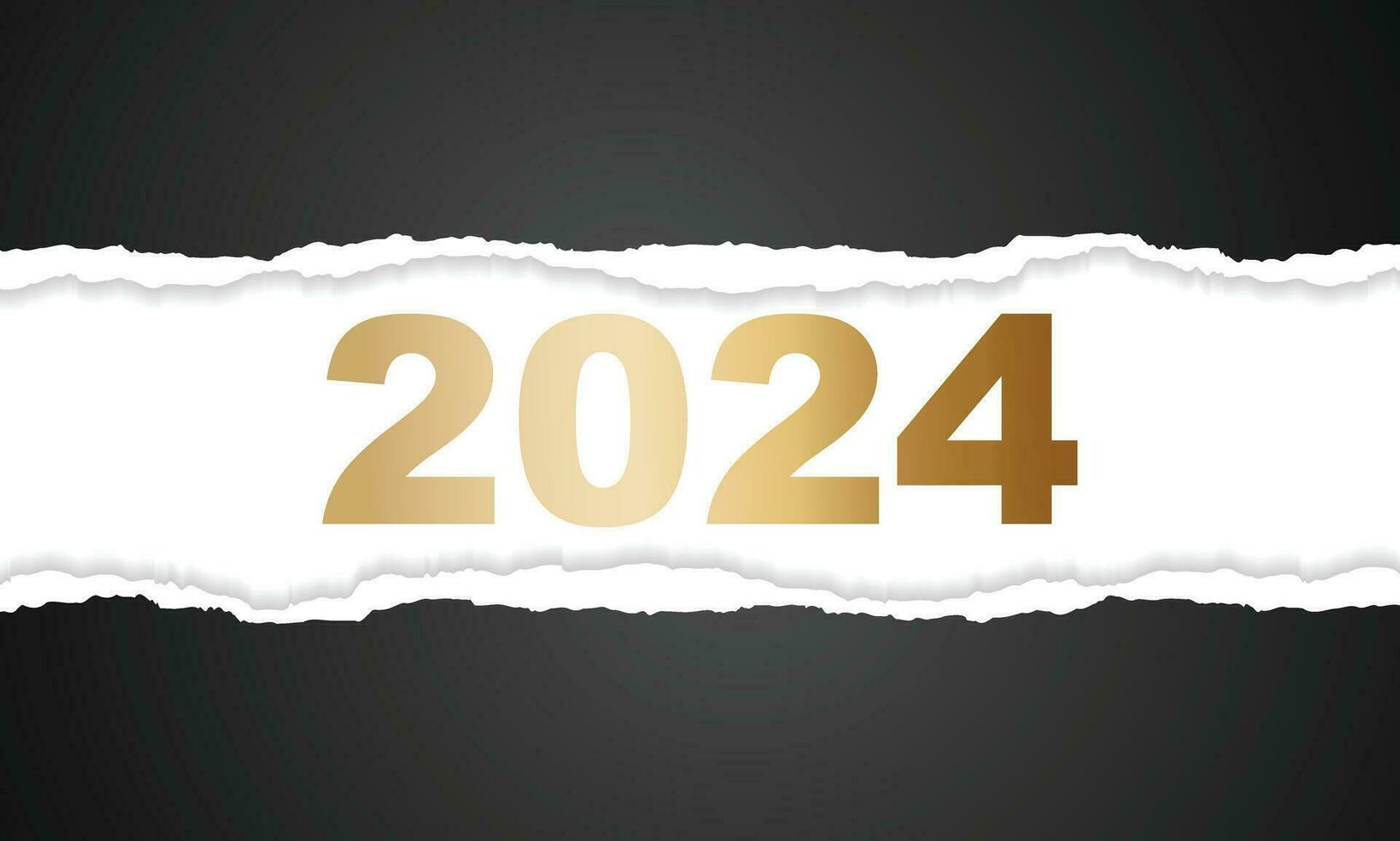 2024 contento nuovo anno sfondo design. saluto carta, striscione, manifesto. vettore illustrazione.