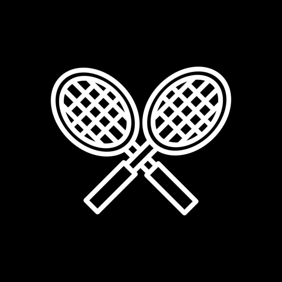 tennis racchetta vettore icona design