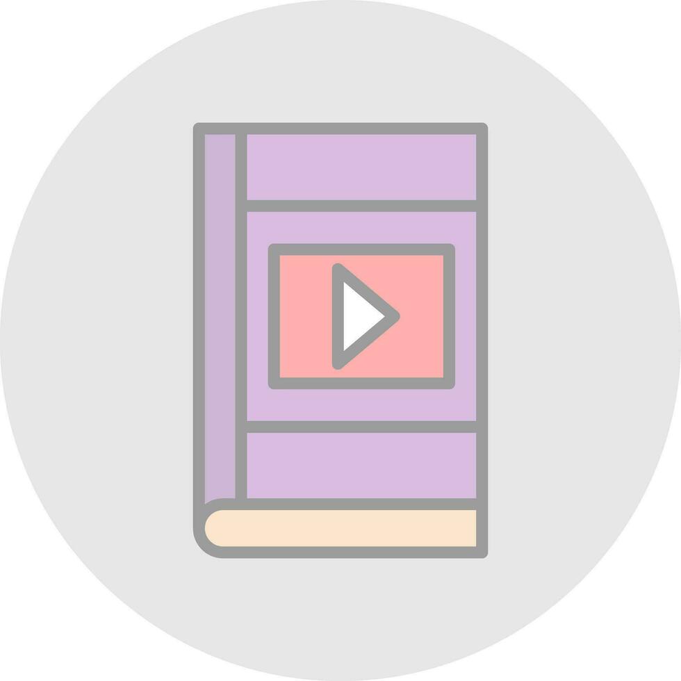 video lezione vettore icona design