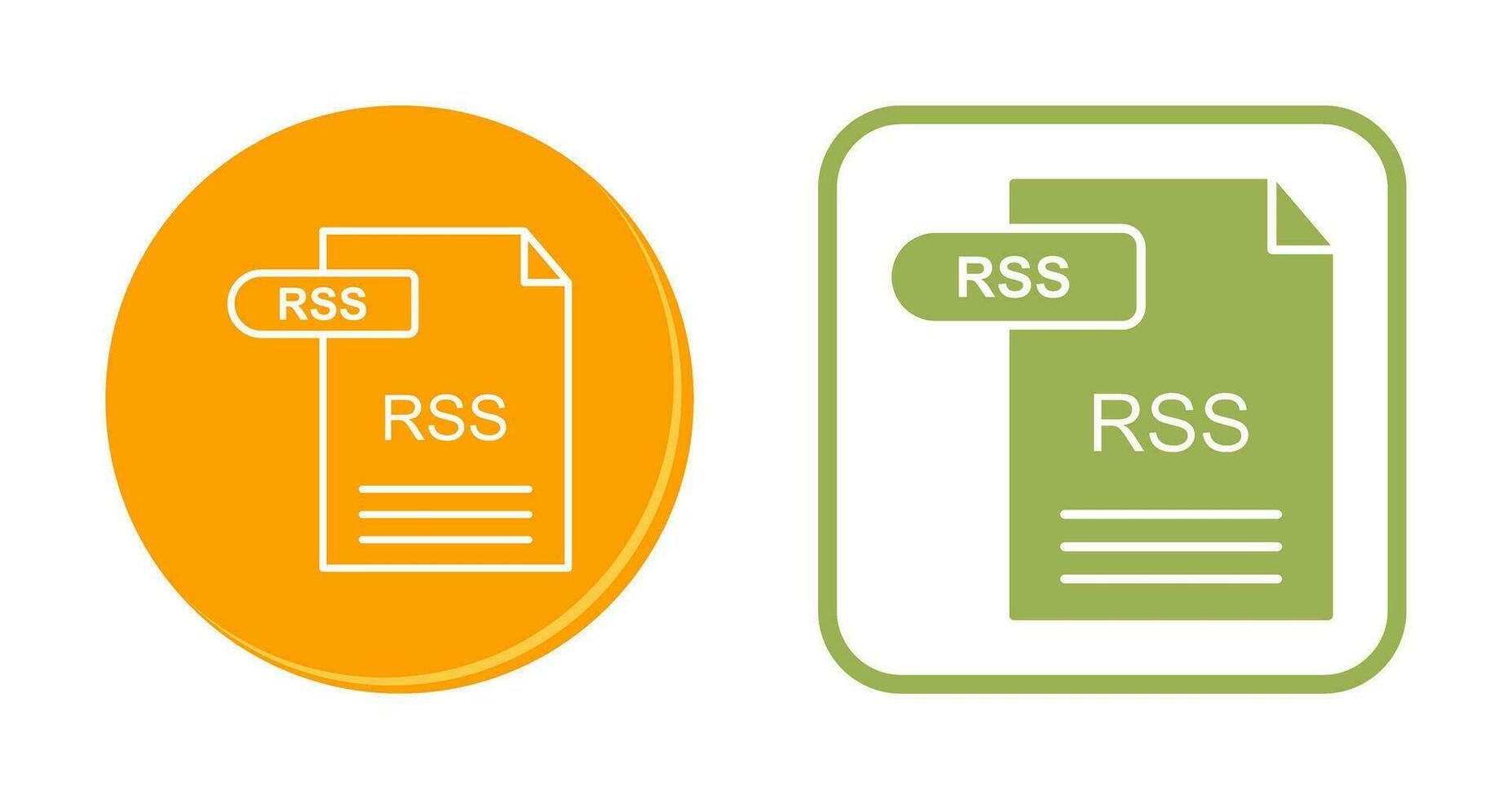 rss vettore icona