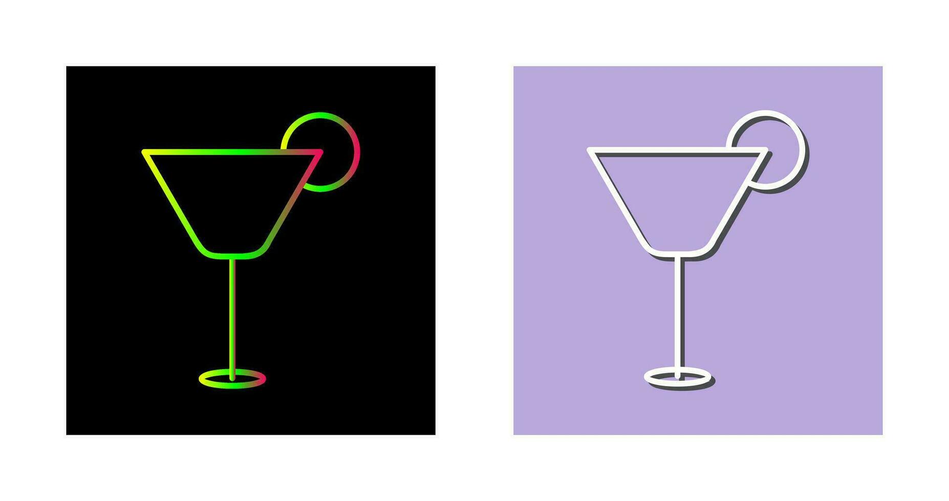 cocktail bevanda vettore icona