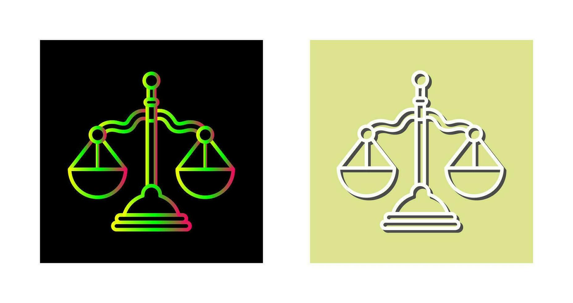 icona di vettore di equilibrio