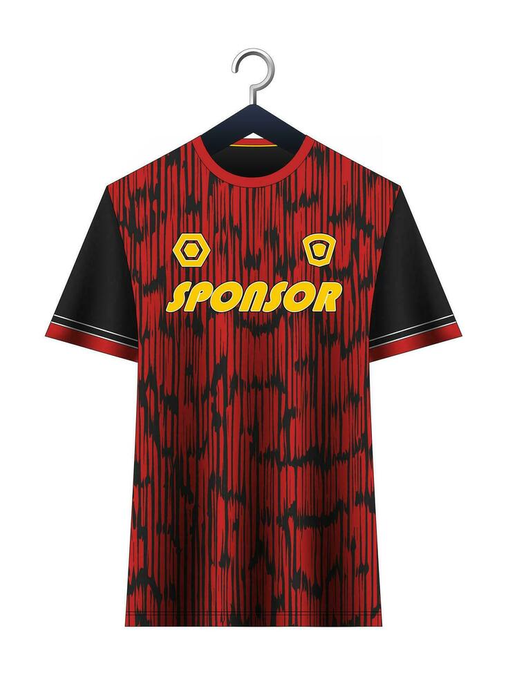 calcio maglia modello per calcio club. vettore sublimazione gli sport abbigliamento design. uniforme davanti Visualizza modelli calcio maglia. maglia design idee.