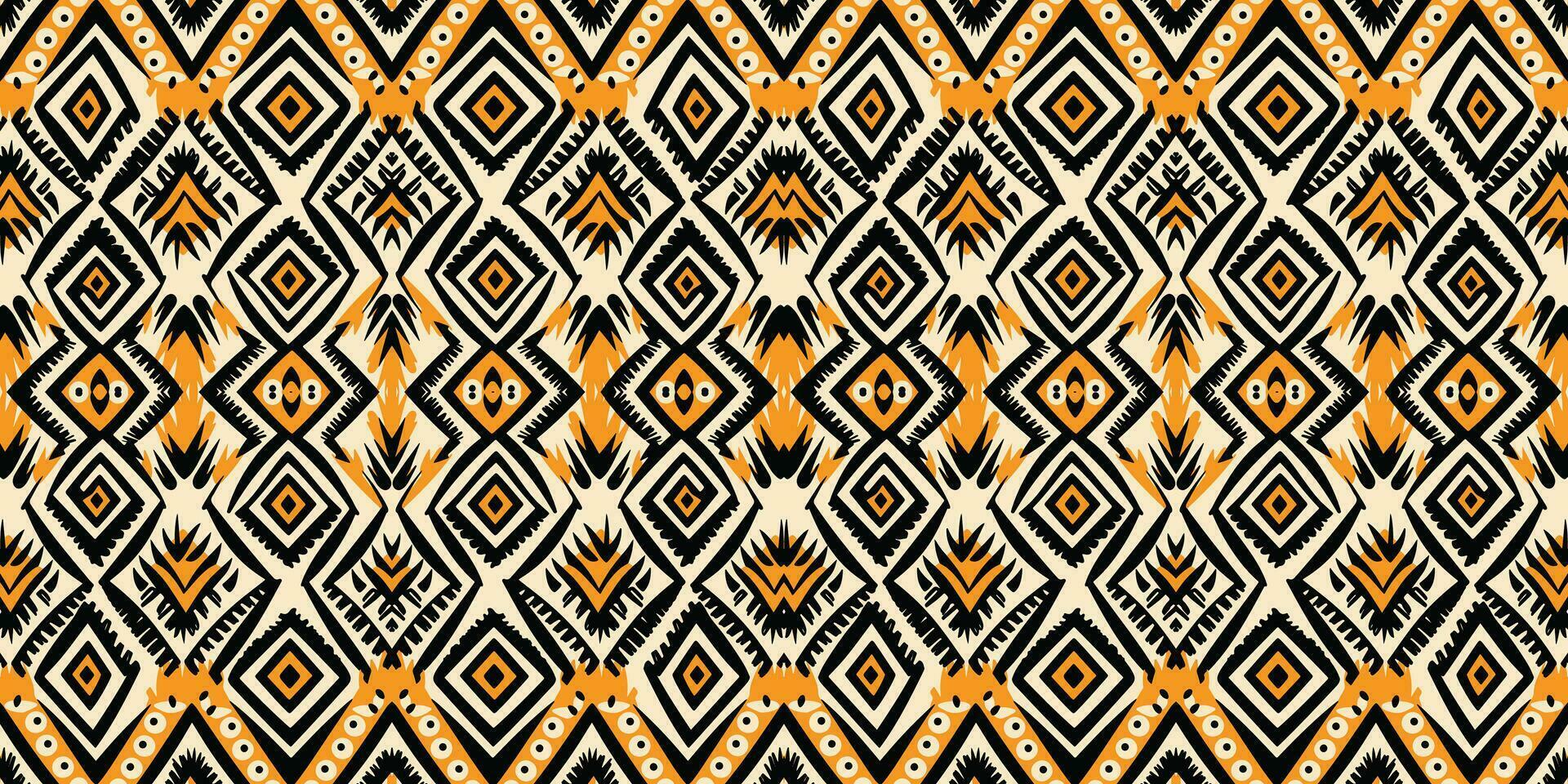 senza soluzione di continuità batik modello, senza soluzione di continuità tribale batik modello, e senza soluzione di continuità colorato modello somigliare etnico boho, azteco, e ikat stili.progettati per uso nel carta da parati, tessuto, tenda, tappeto, batik ricamo vettore