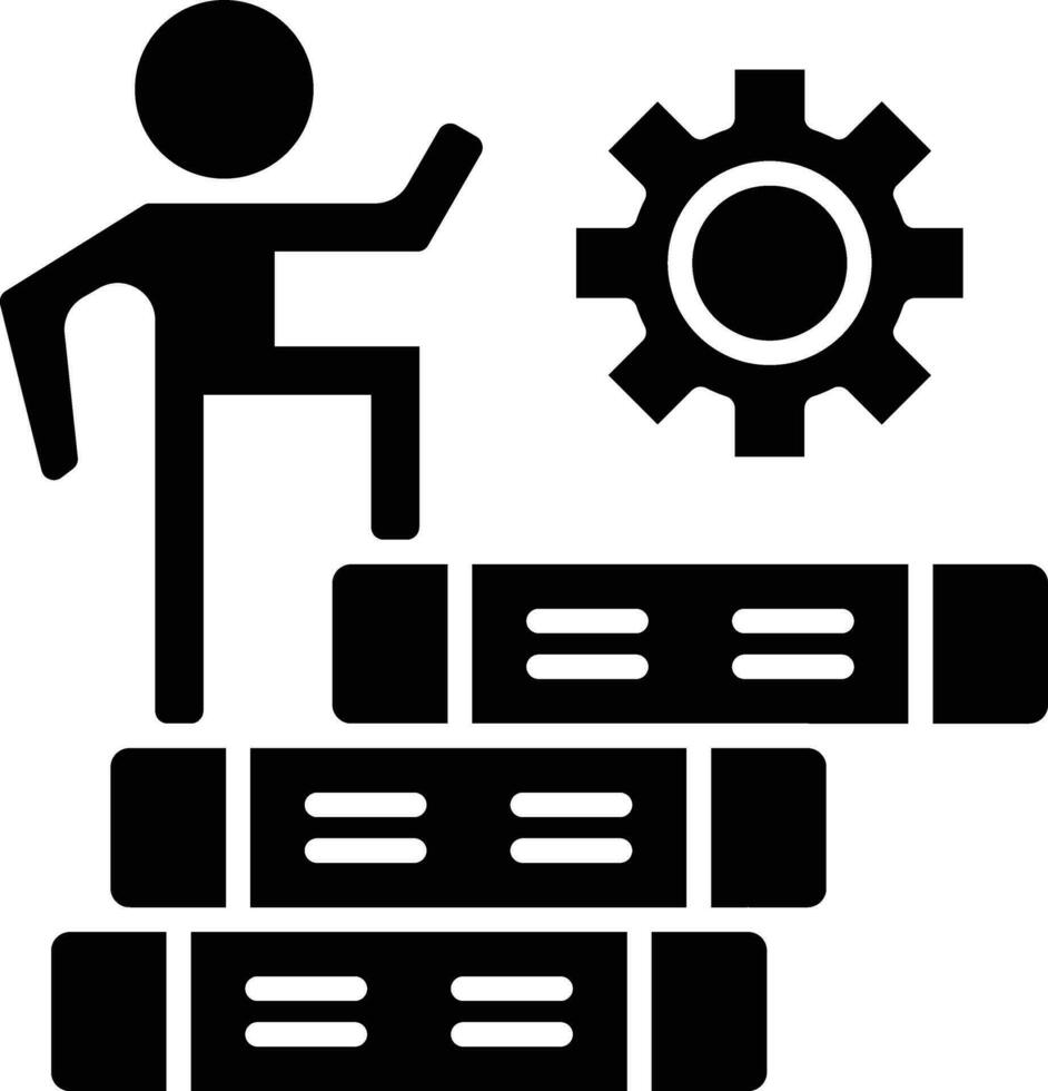 accademico progresso vettore icona