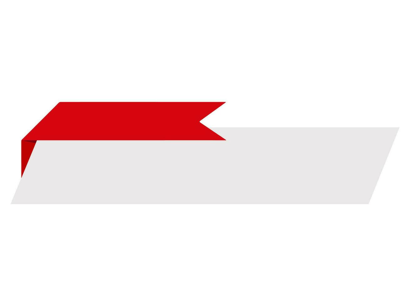 moderno geometrico forma bandiera illustrazione vettore