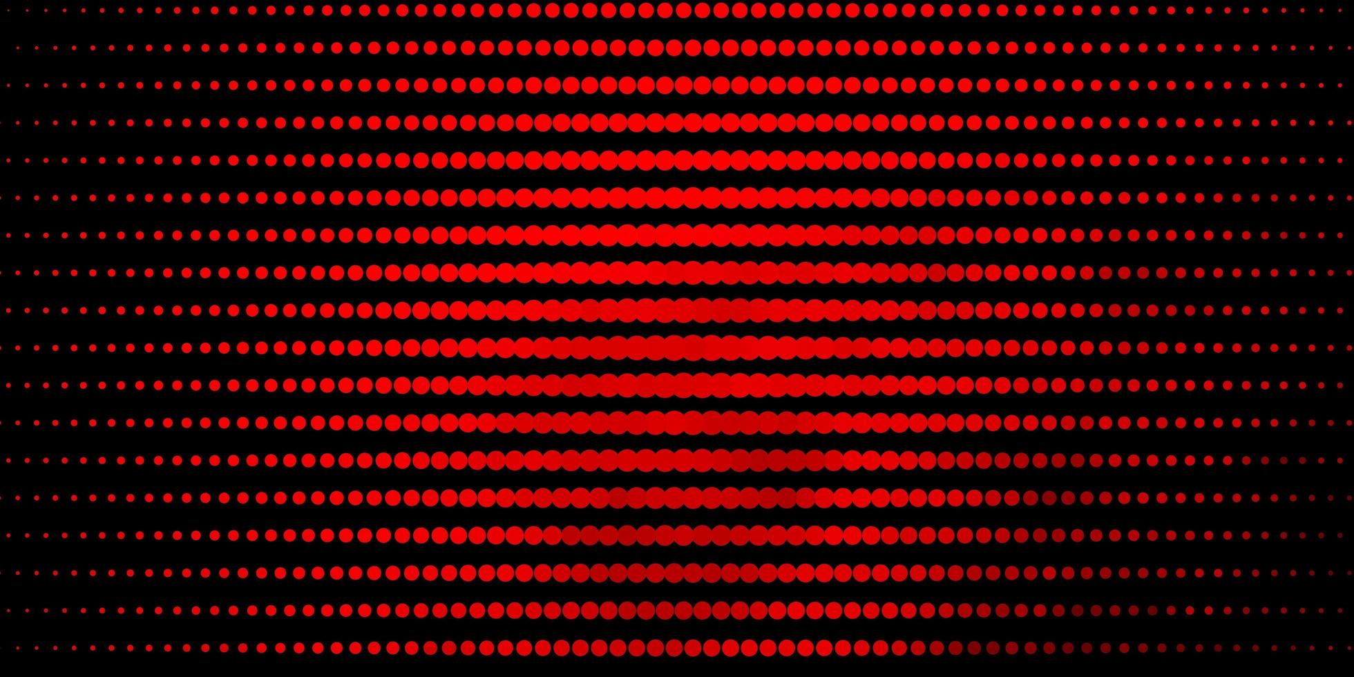 modello vettoriale rosso chiaro con cerchi.