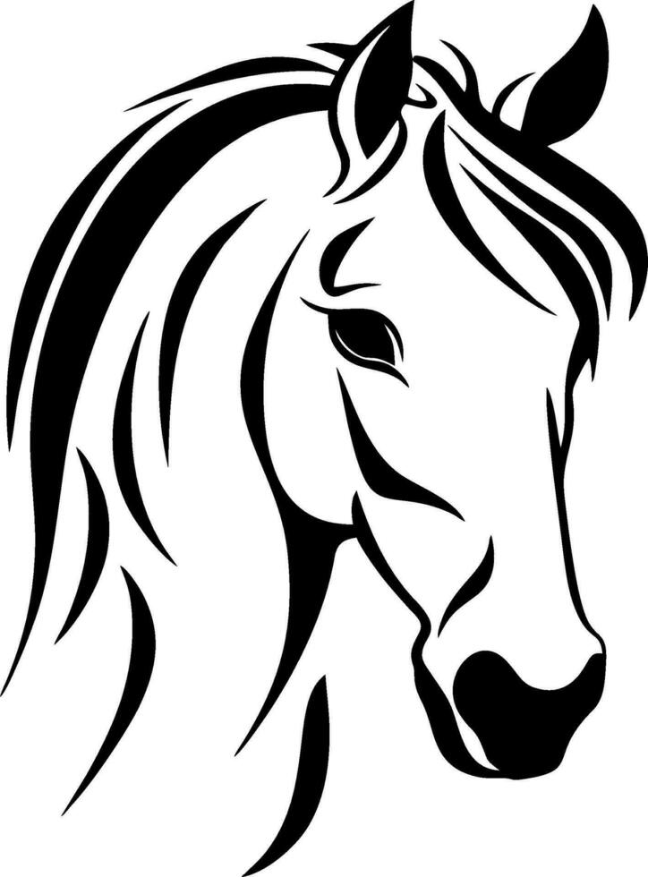 premio vettore cavallo logo design cavallo vettore