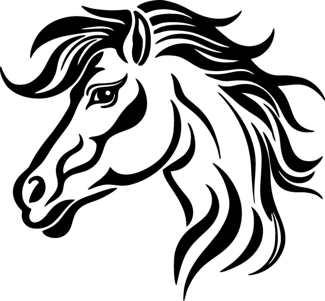 premio vettore cavallo logo design cavallo vettore