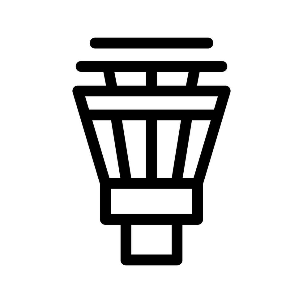 controllo Torre icona vettore simbolo design illustrazione