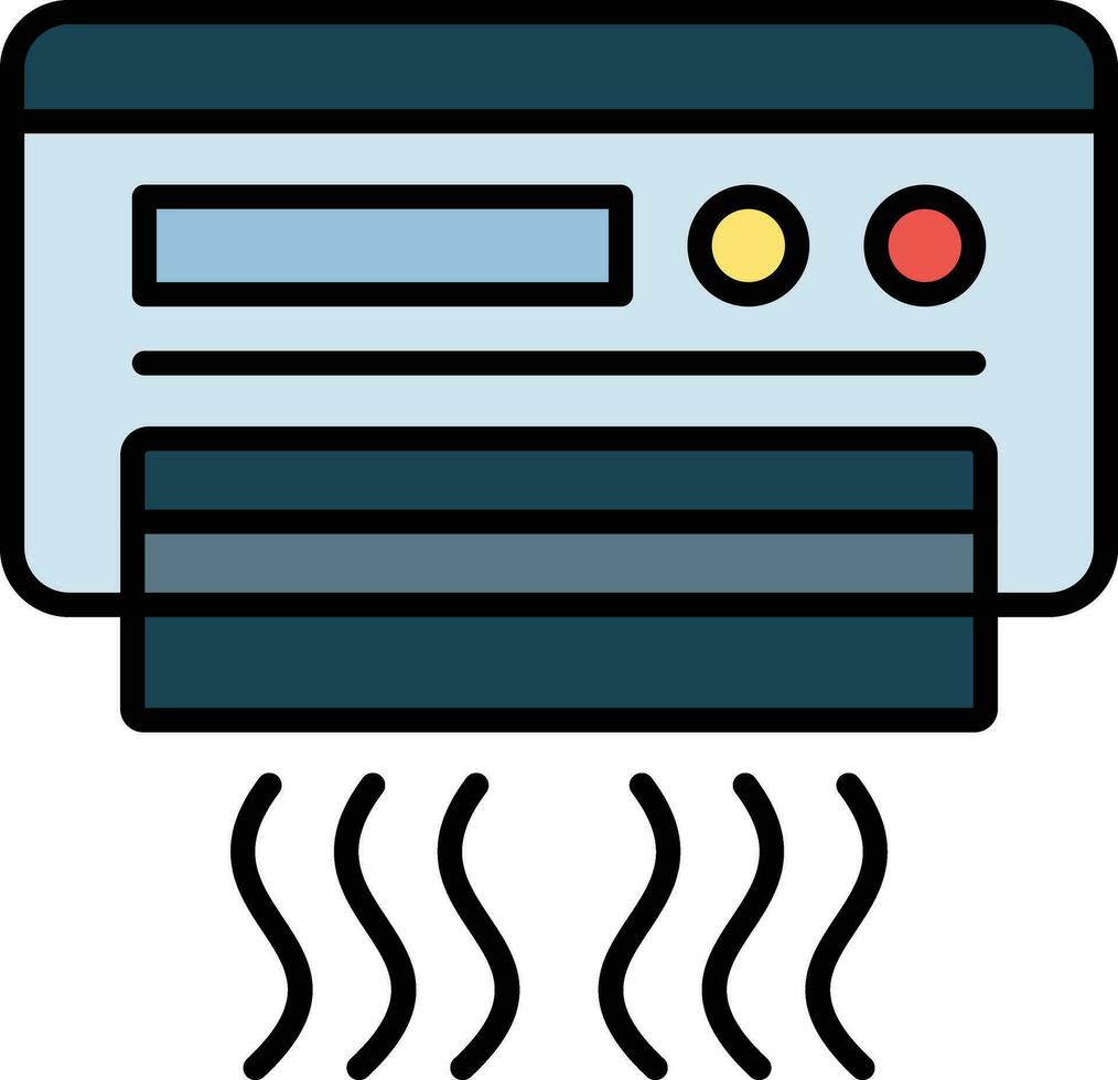icona vettore condizionatore d'aria