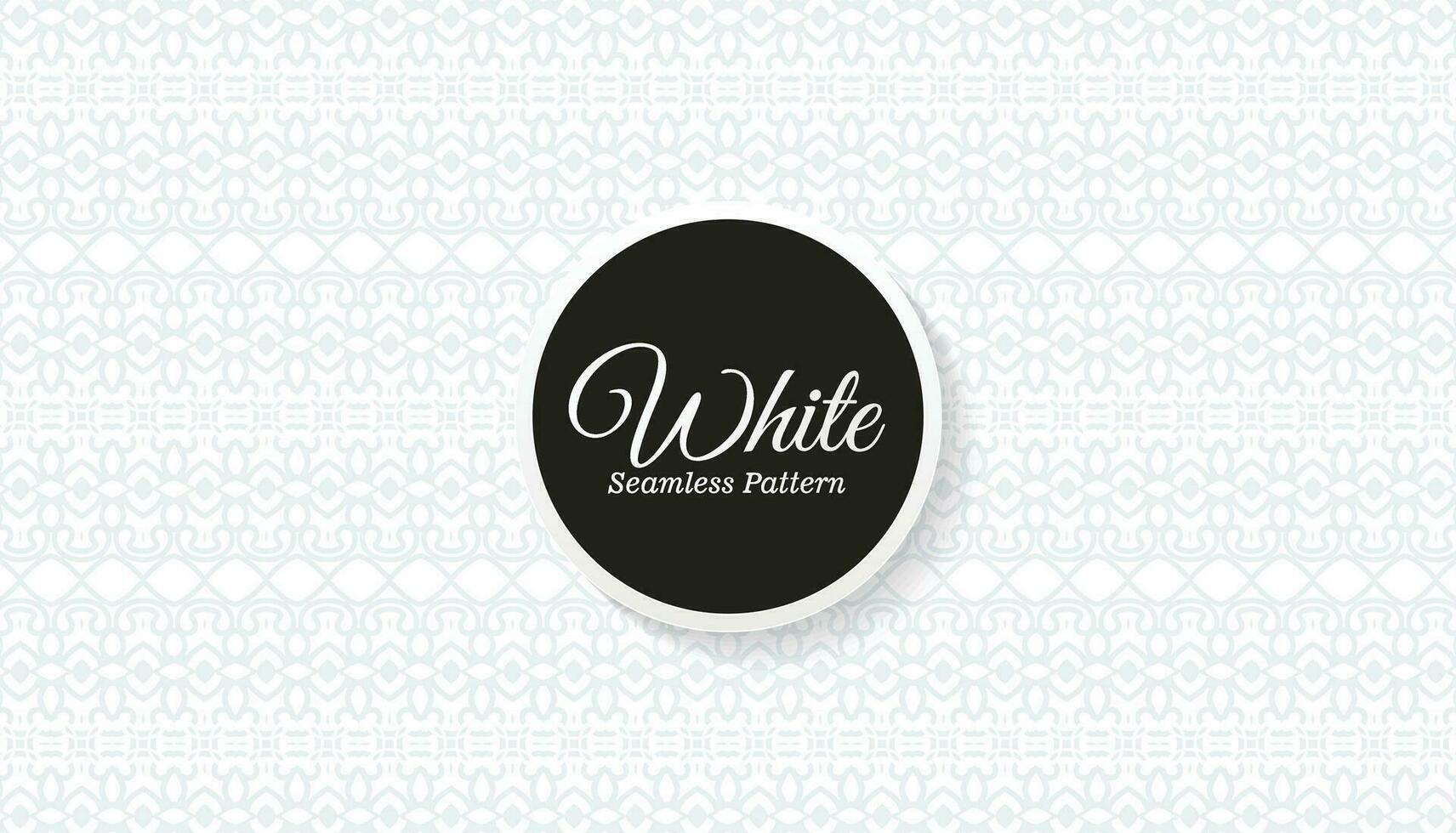 design elegante bianco senza cuciture vettore