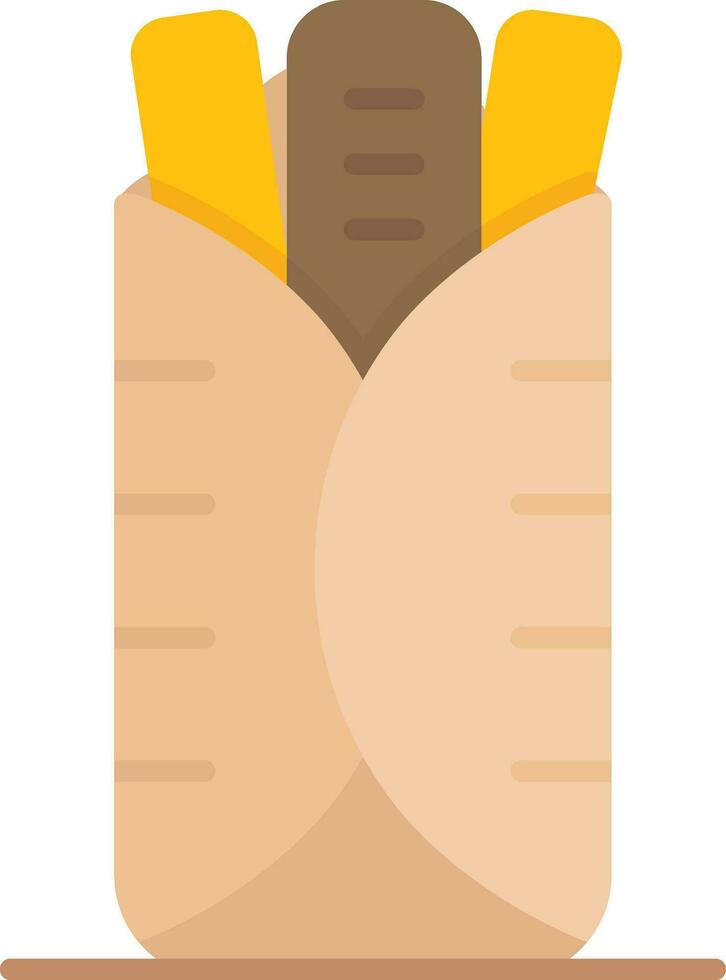 burrito vettore icona
