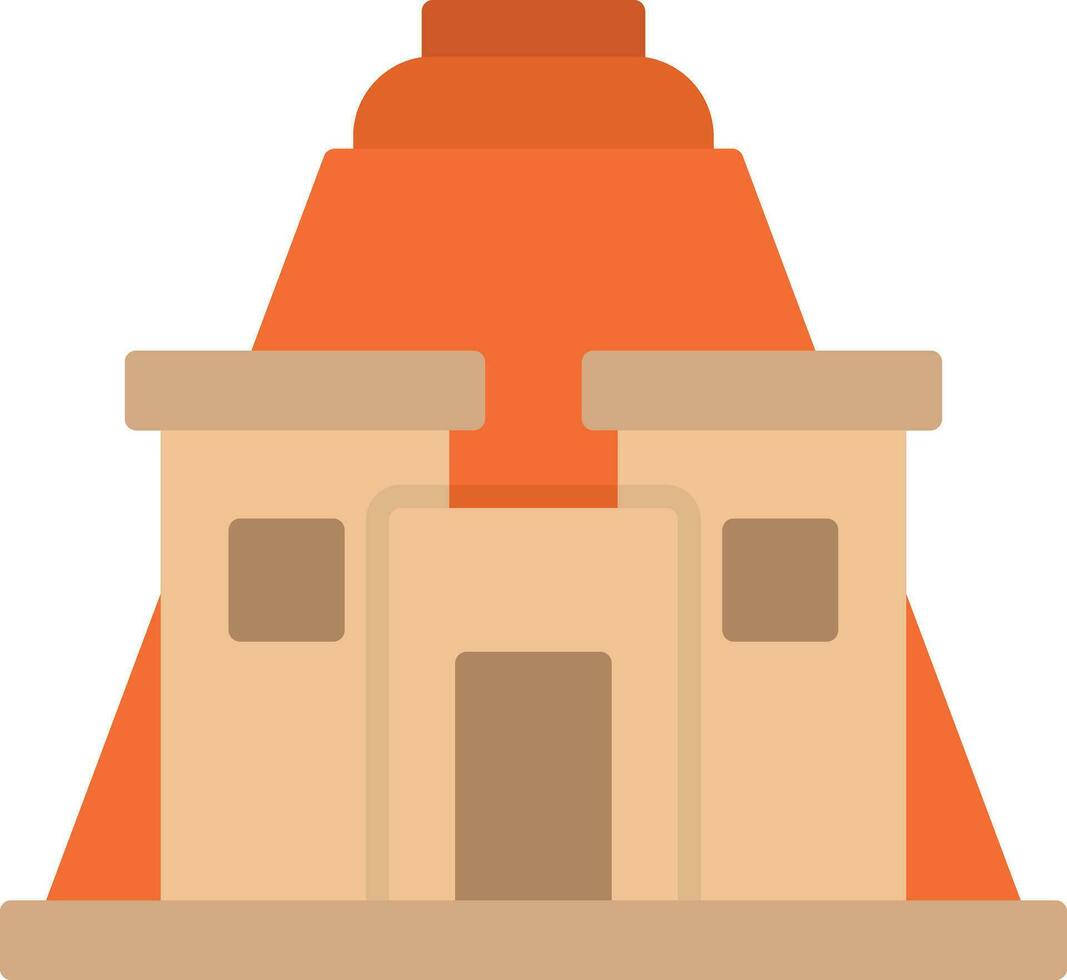 nubiano piramidi vettore icona