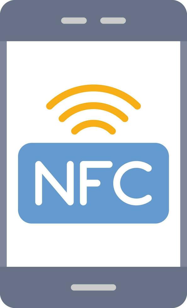 nfc vettore icona