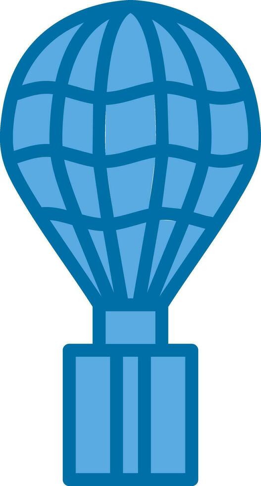 caldo aria ballon vettore icona design