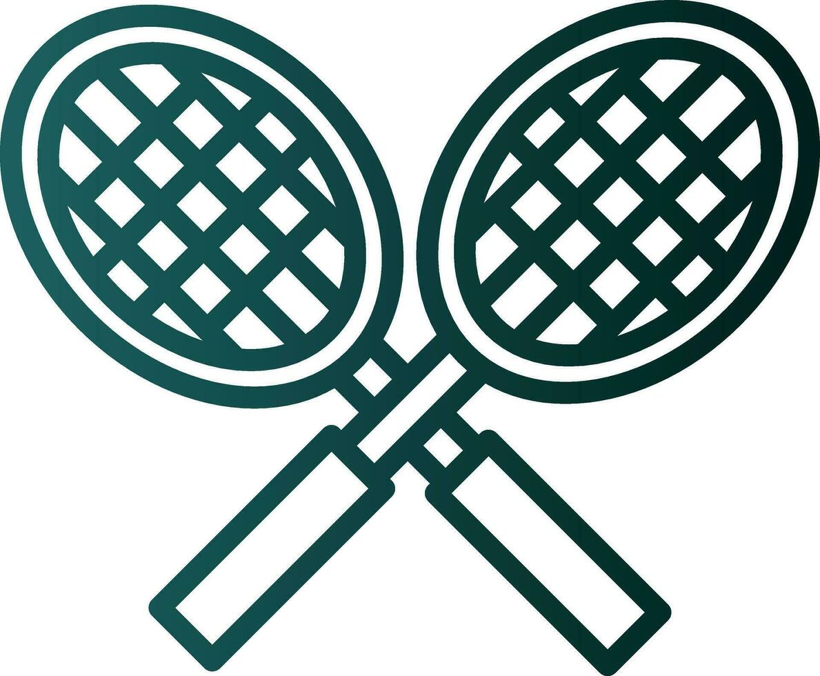 tennis racchetta vettore icona design
