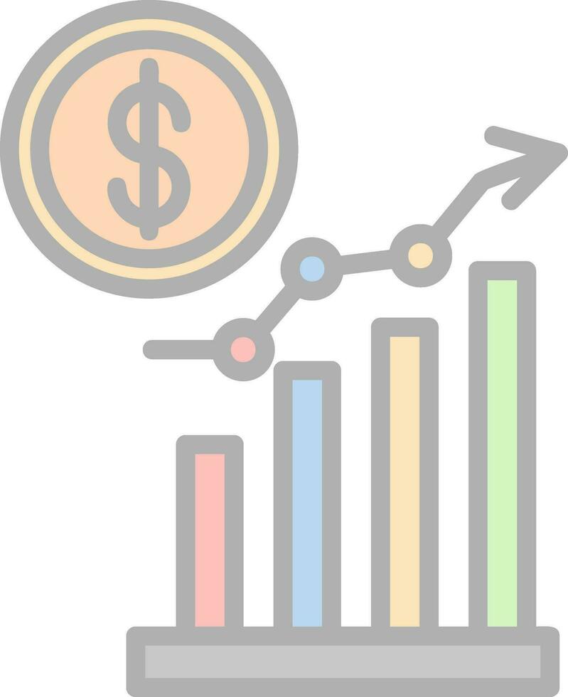 economia vettore icona design