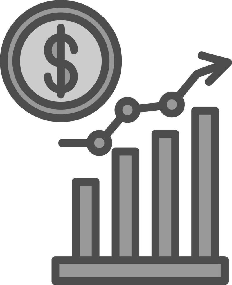 economia vettore icona design