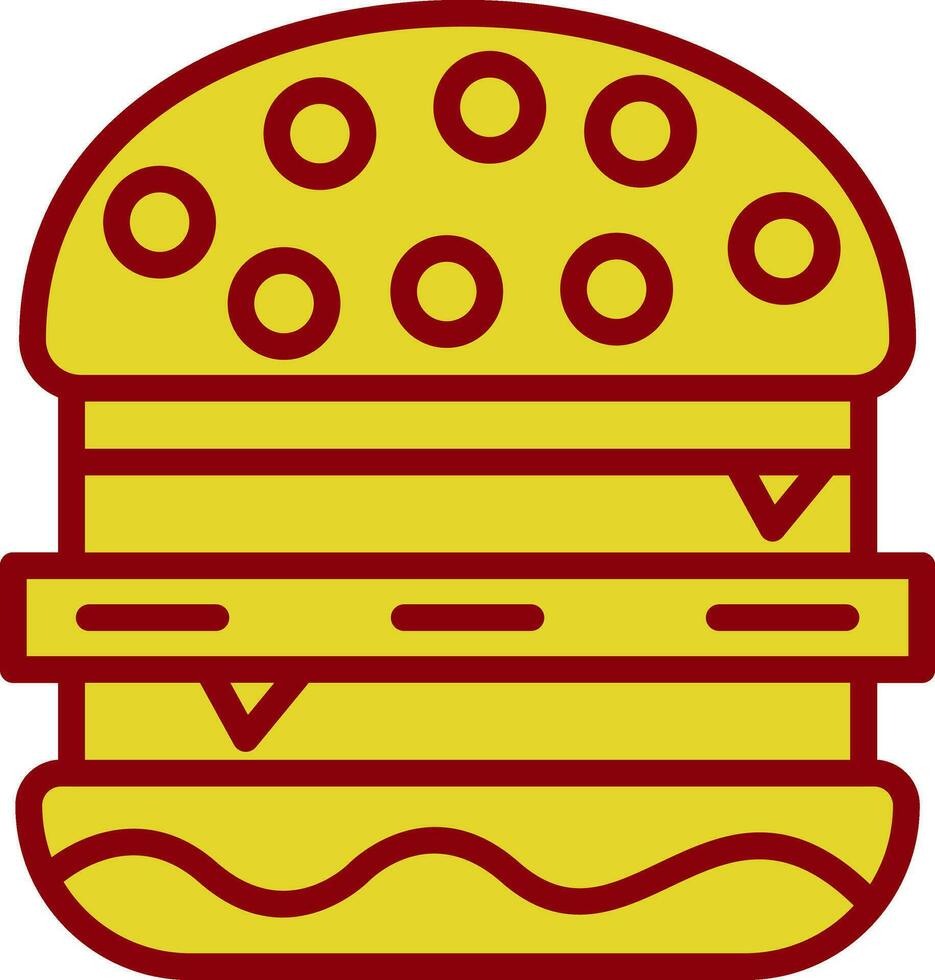 hamburger vettore icona design