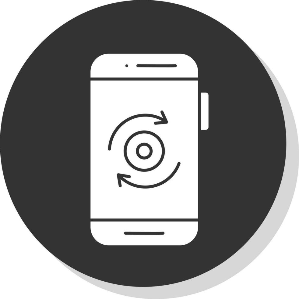 App aggiornamenti vettore icona design