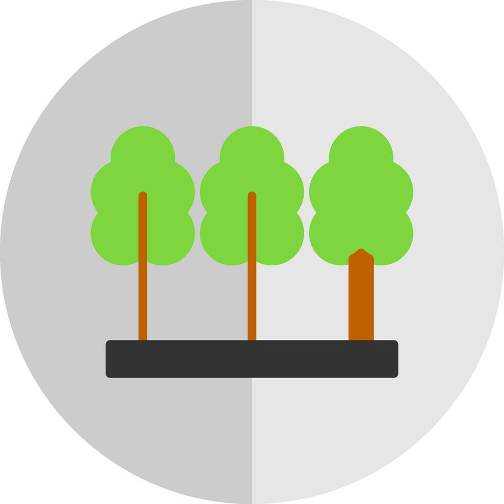 alberi vettore icona design