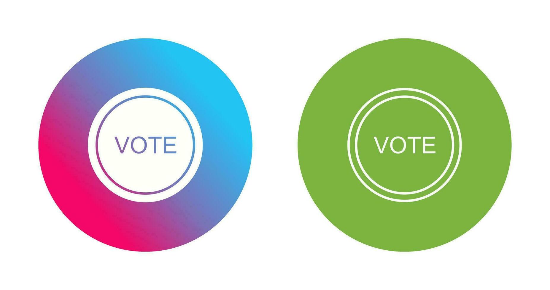 votazione collegamento vettore icona
