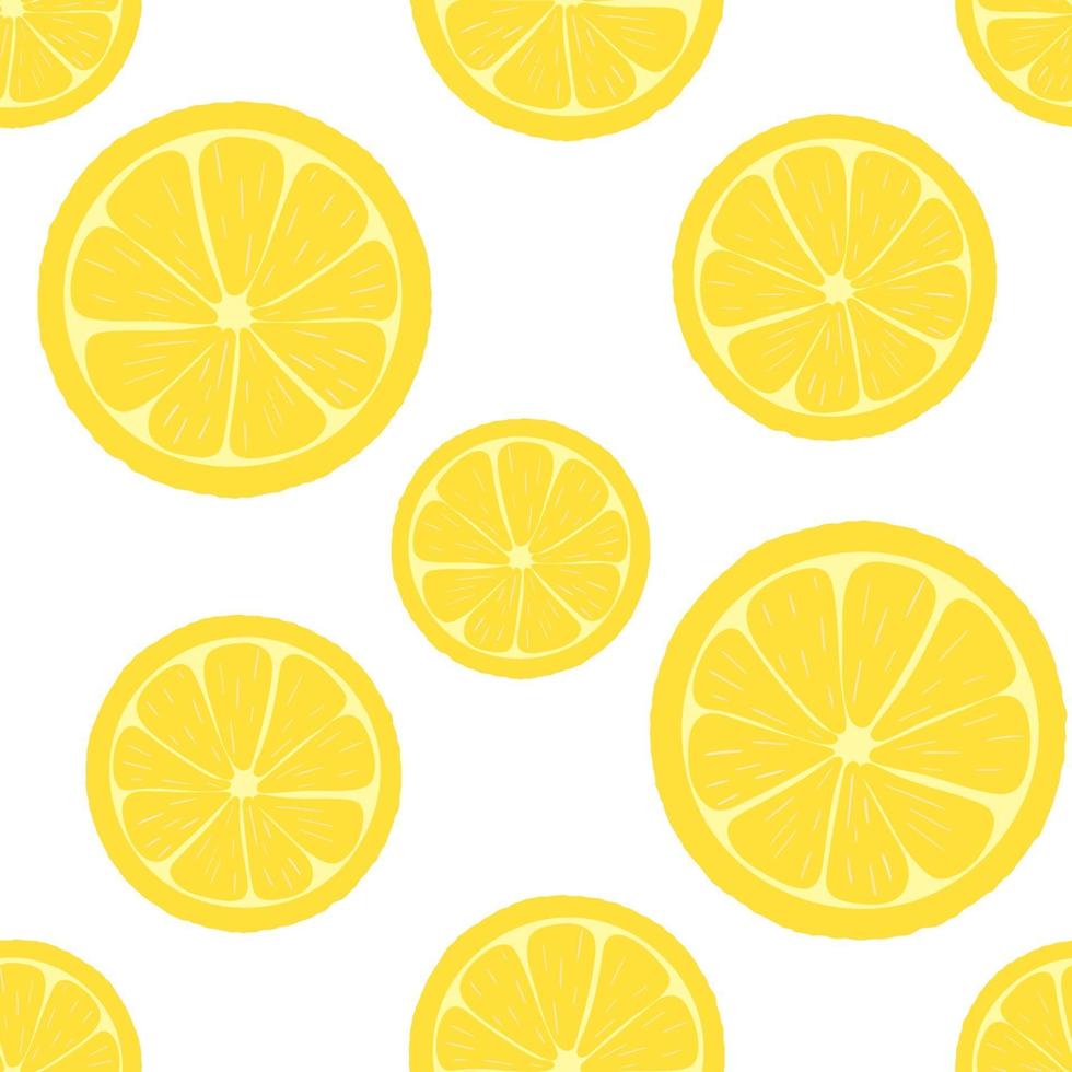 illustrazione vettoriale modello limone giallo brillante bright