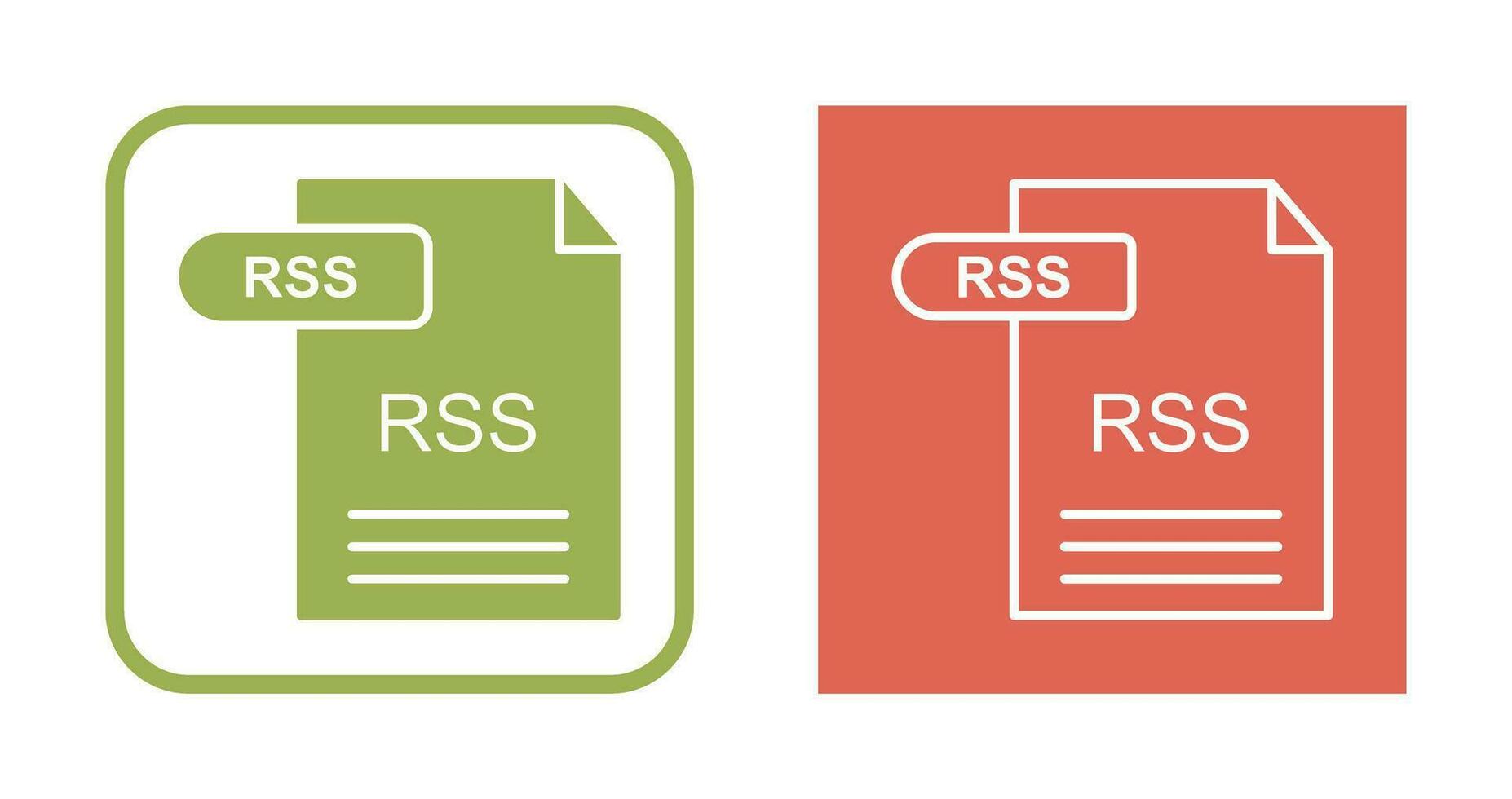 rss vettore icona