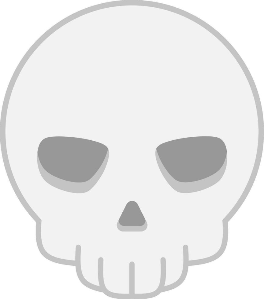 cranio icona vettore per contento Halloween evento celebrazione. cranio icona quello può essere Usato come simbolo, cartello o decorazione. cranio icona grafico risorsa per Halloween tema vettore design