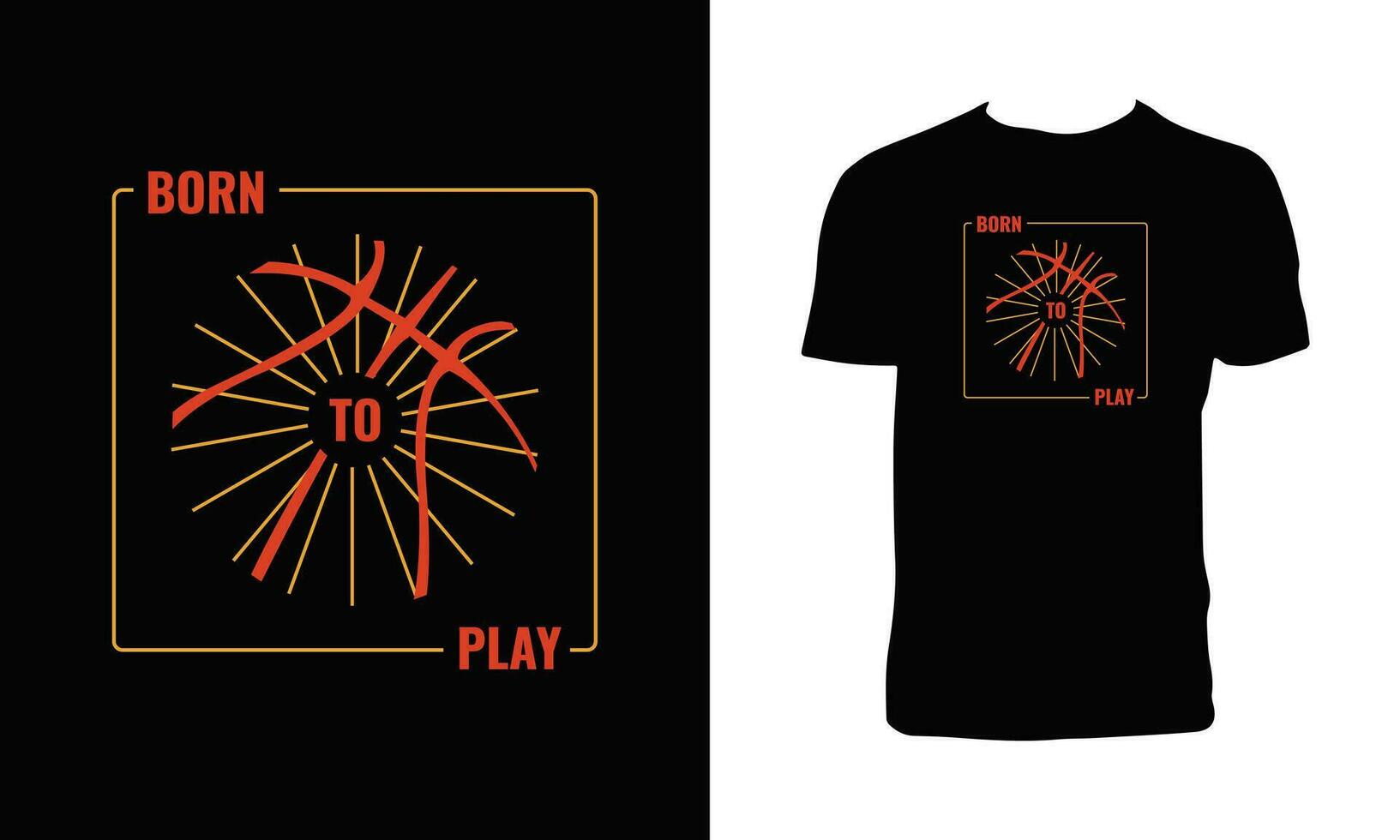 creativo pallacanestro t camicia design. vettore