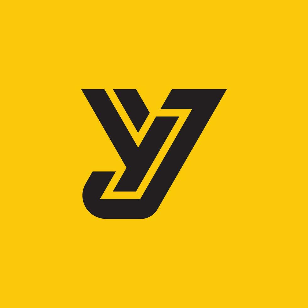 iniziale lettera yk o ky monogramma logo vettore