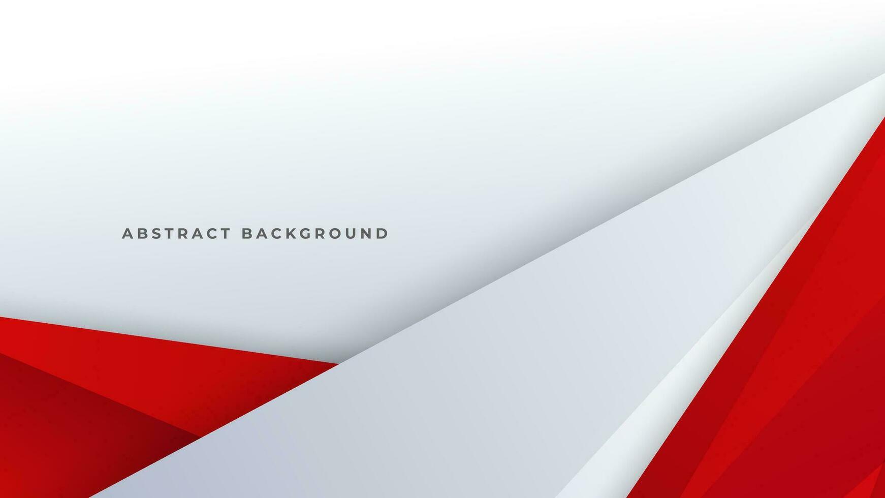 moderno astratto geometrico rosso bianca sfondo con ombra completo da uomo per attività commerciale aziendale bandiera fondale presentazione e tanto Di Più premio vettore