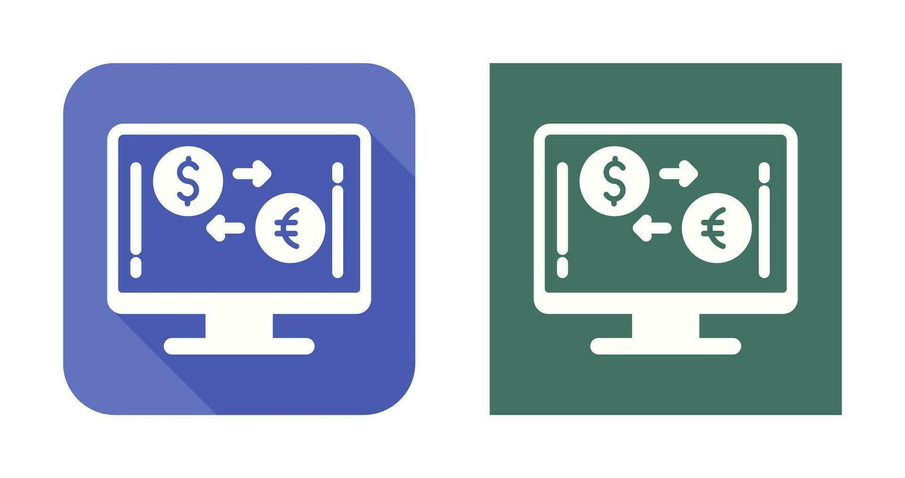 icona del vettore di cambio valuta