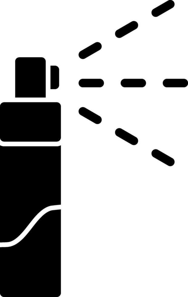 capelli spray vettore icona design