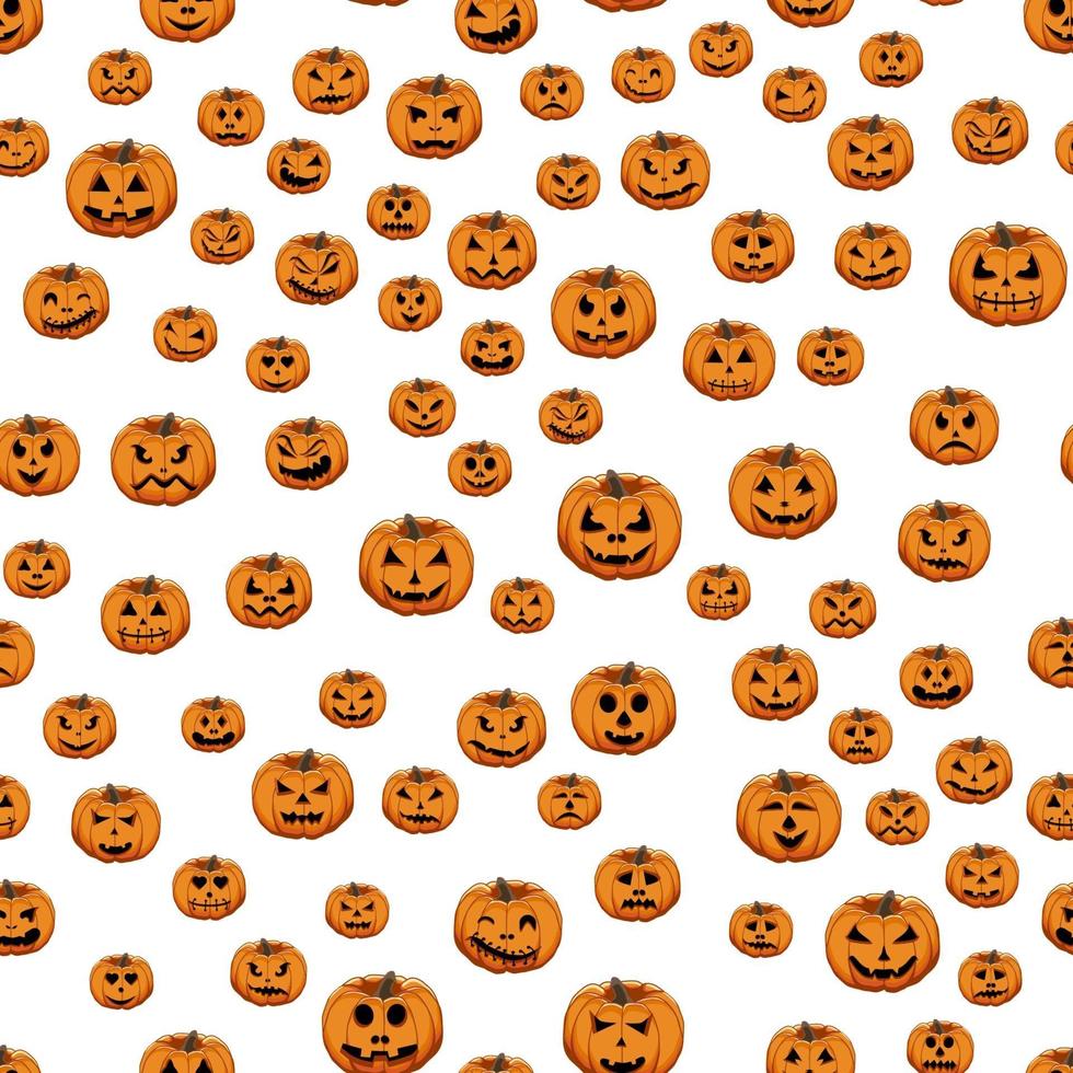 illustrazione a tema grande motivo colorato halloween vettore