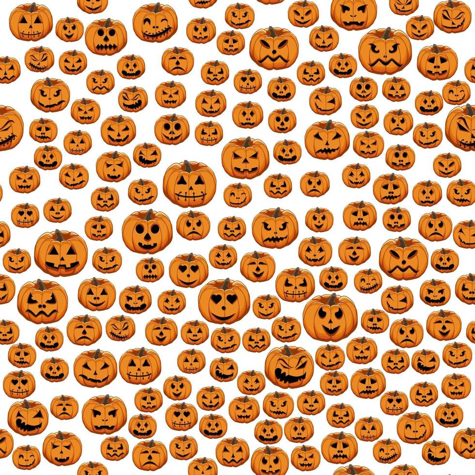 illustrazione a tema grande motivo colorato halloween vettore