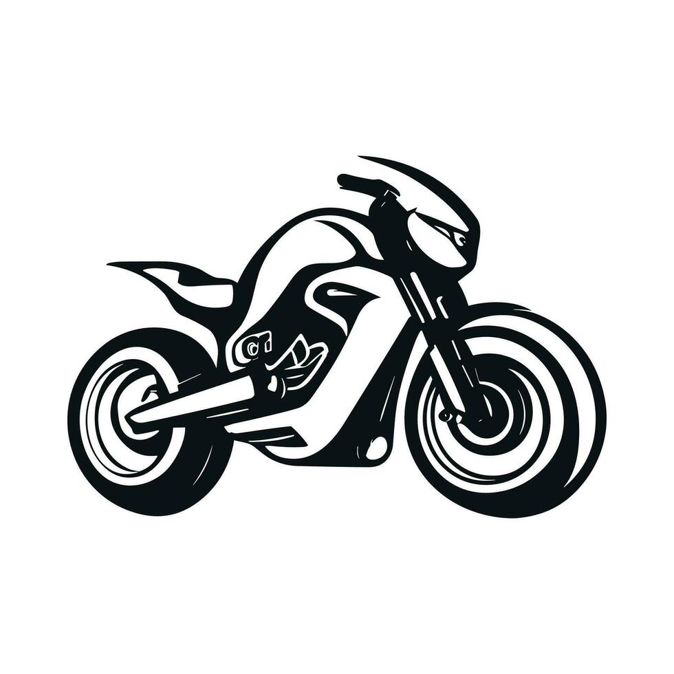 strada motociclo, il motore sport logo vettore