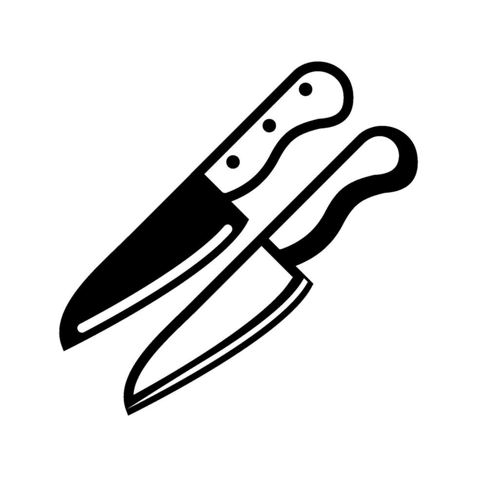 coltello icona design vettore modelli