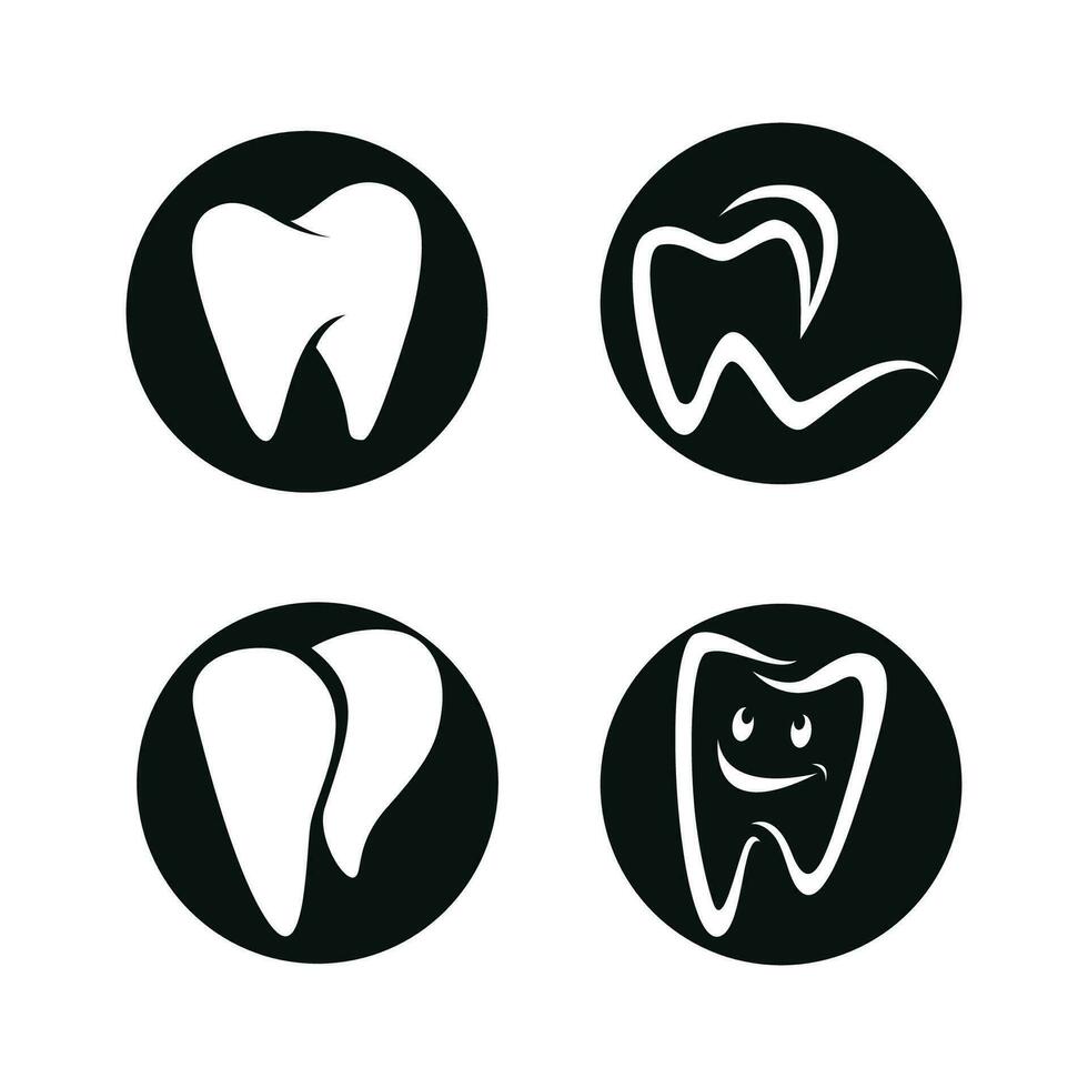 logo dentale design template.creative logo dentista. logo vettoriale della clinica dentale.