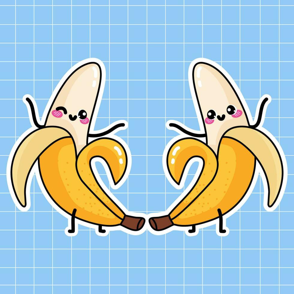 illustrazione vettoriale di frutta banana