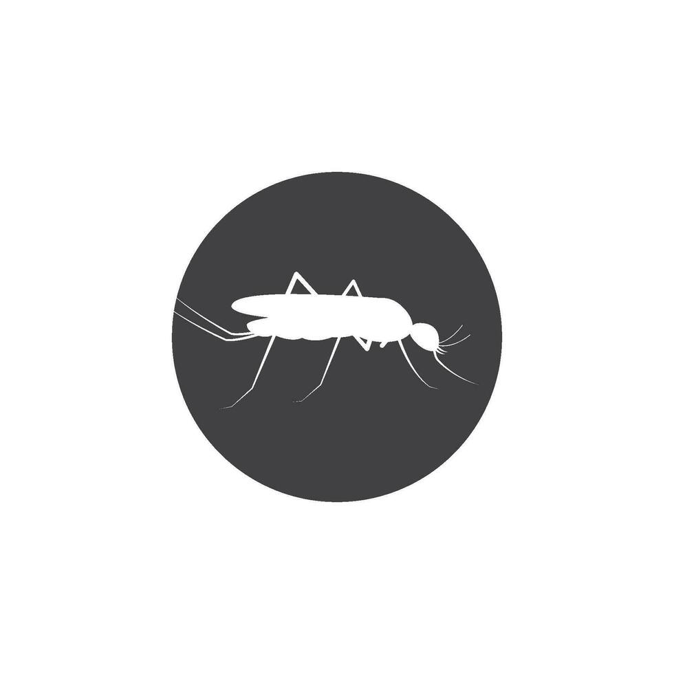 zanzara icona vettore illustrazione design
