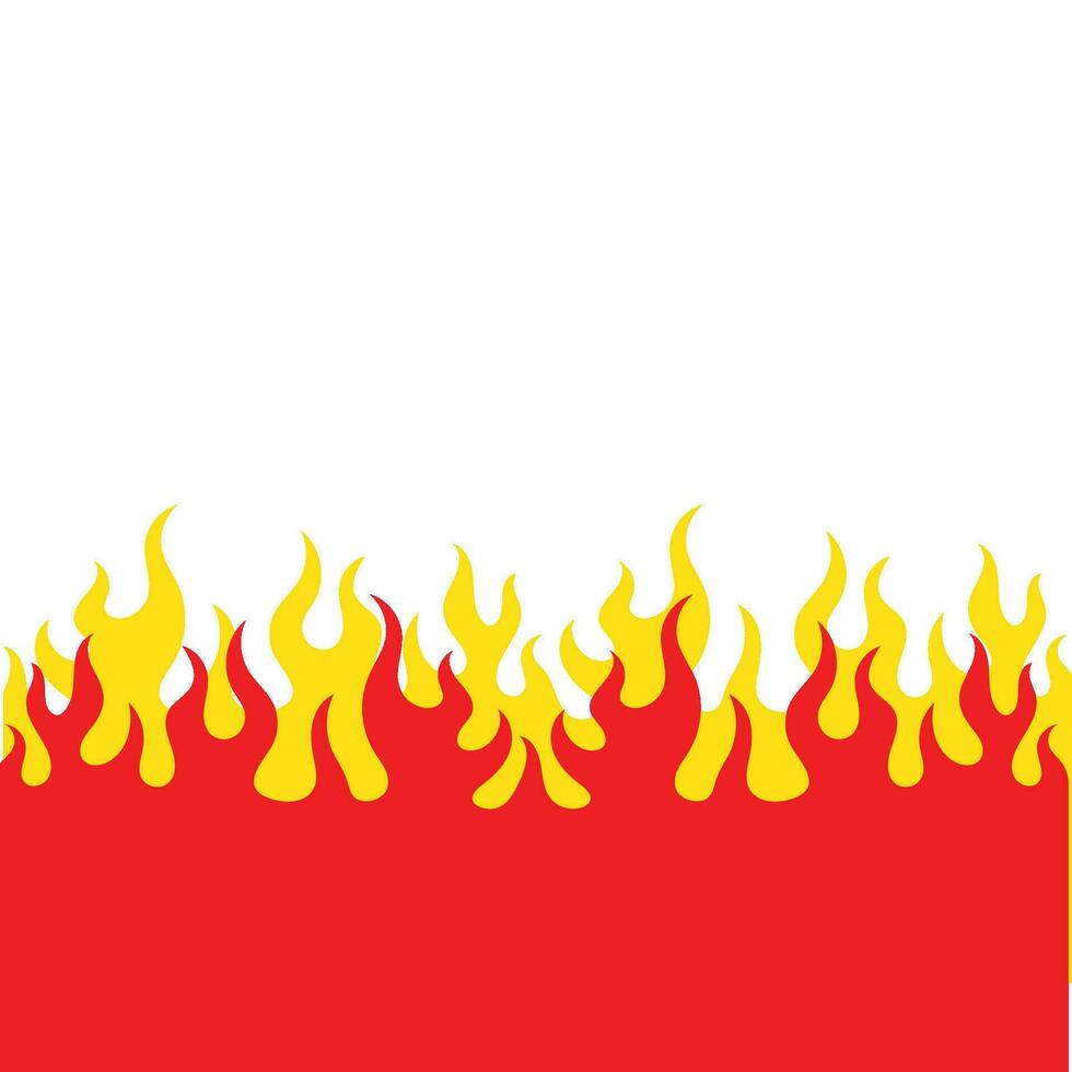 fuoco fiamma logo icona illustrazione vettoriale design