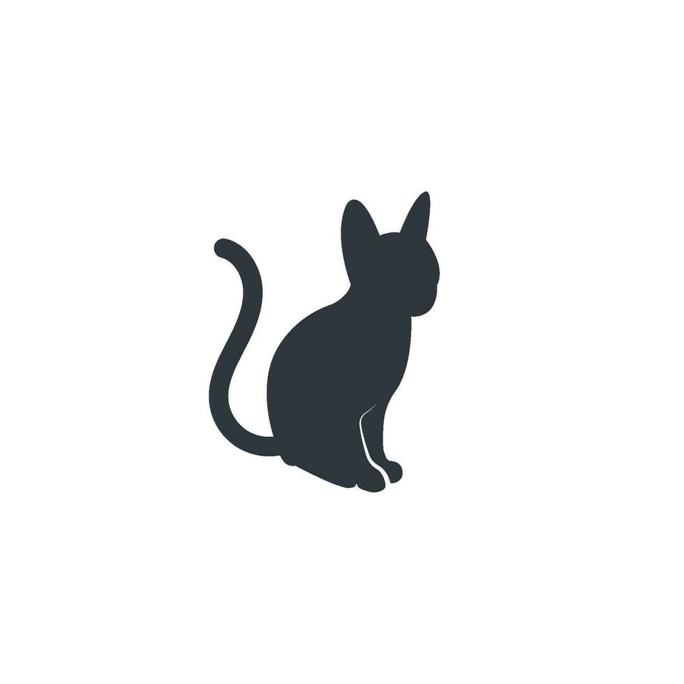 gatto vettore icona illustrazione design