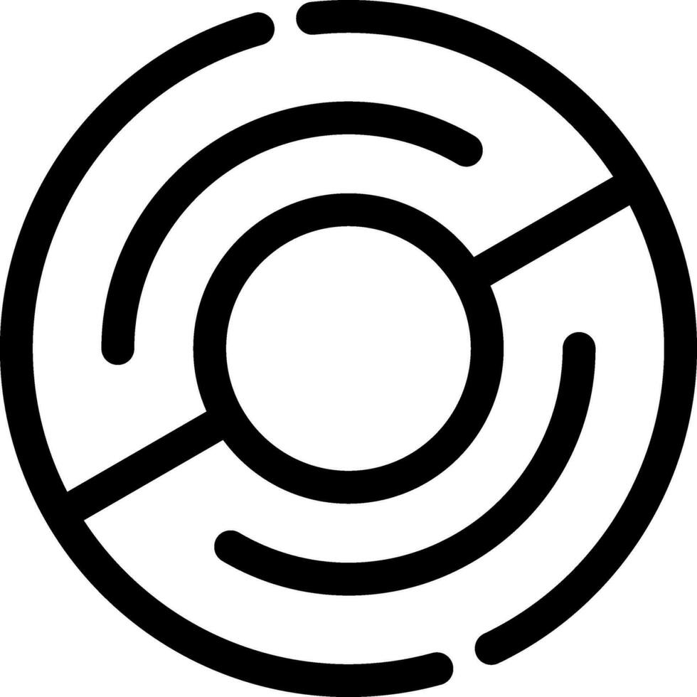 CD creativo icone design vettore