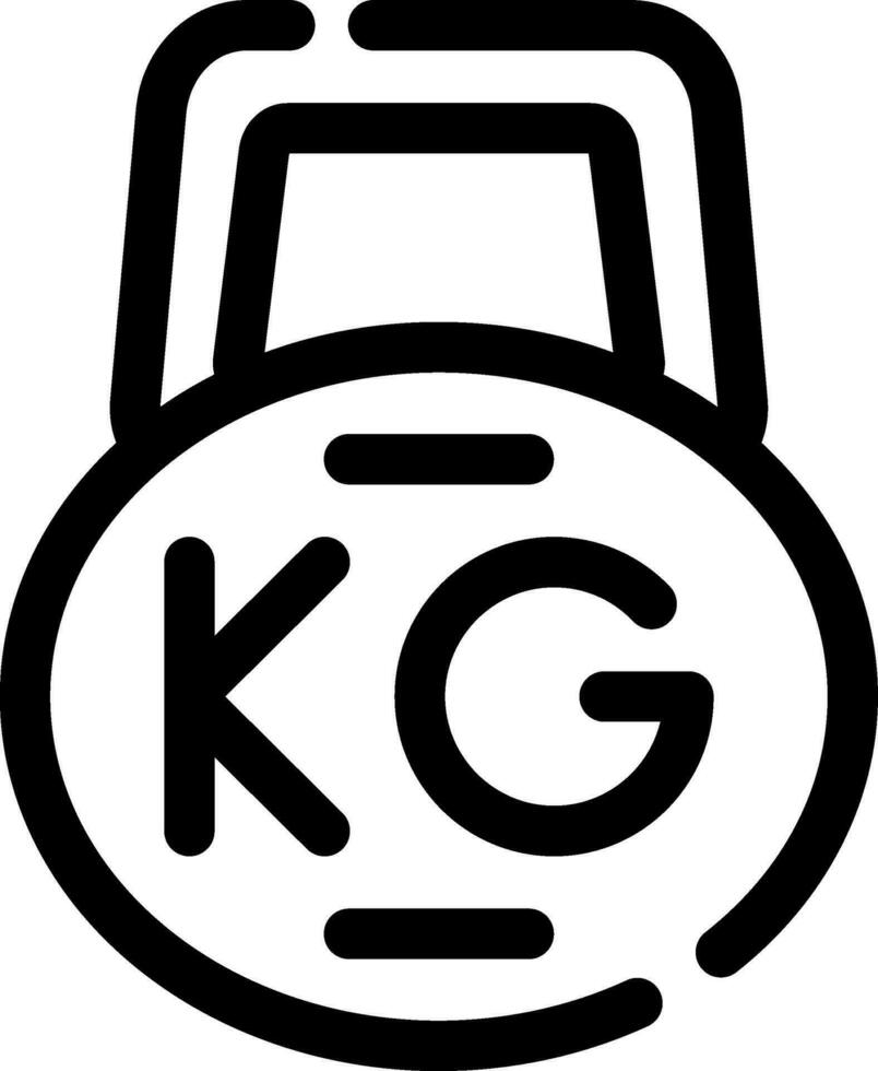 kettlebell creativo icona design vettore