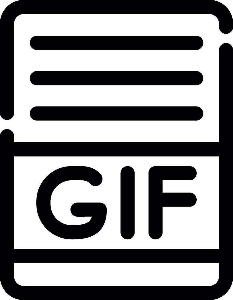 gif creativo icona design vettore