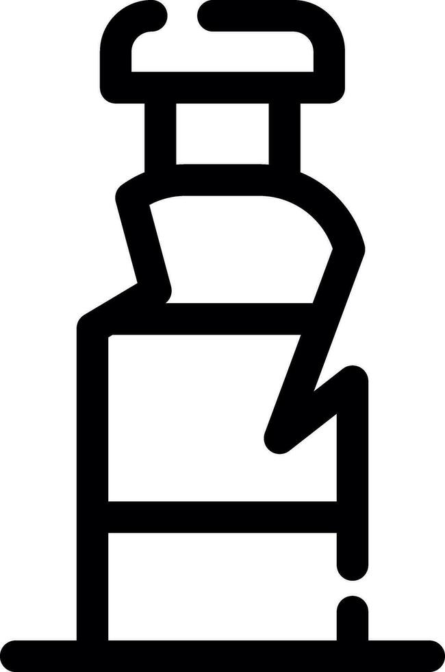plastica bottiglia creativo icona design vettore