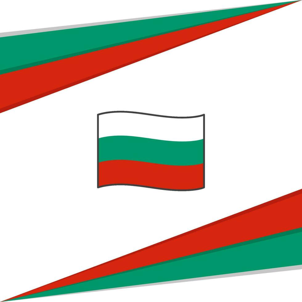 Bulgaria bandiera astratto sfondo design modello. Bulgaria indipendenza giorno bandiera sociale media inviare. Bulgaria bandiera vettore